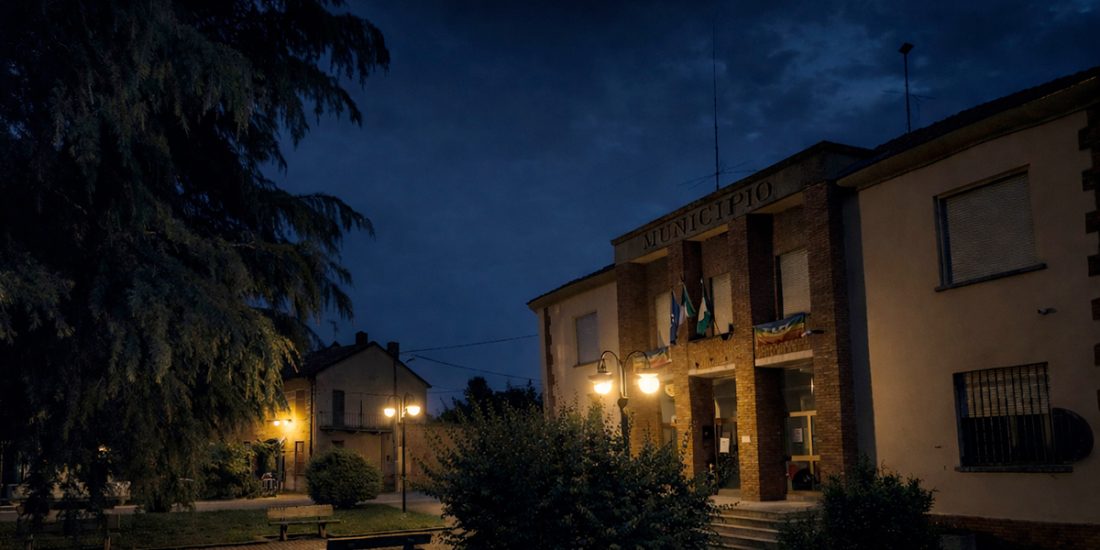 Illuminazione pubblica e vie del comune